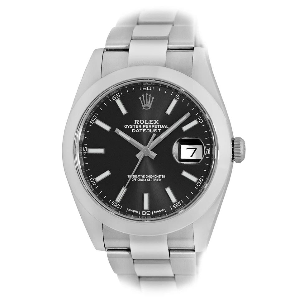 ROLEX STAINLESS STEEL 41MM DATEJUST 41 126300 WARRANTY 2019 BOX MINTY: ROLEX STAINLESS STEEL 41MM DATEJUST 41 126300 WARRANTY 2019 BOX MINTY ROLEX Stainless Steel 41mm Datejust 41 126300 Warranty Box 2019 Pre-Owned Gent's Stainless Steel 41mm Rolex "Datejust 41" Brand: R
