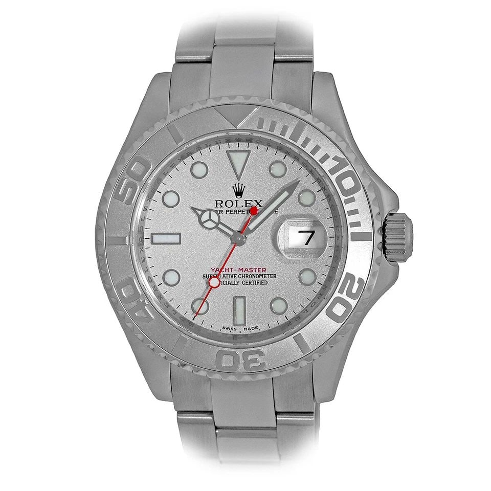 ROLEX STAINLESS STEEL PLATINUM 40MM YACHT-MASTER 16622 WARRANTY BOX: ROLEX STAINLESS STEEL PLATINUM 40MM YACHTMASTER 16622 WARRANTY 2007 BOX MINTY ROLEX Stainless Steel & Platinum 40mm Yacht-Master 16622 MINTY Warranty Box Pre-Owned Gent's Stainless Steel & Platinum 40