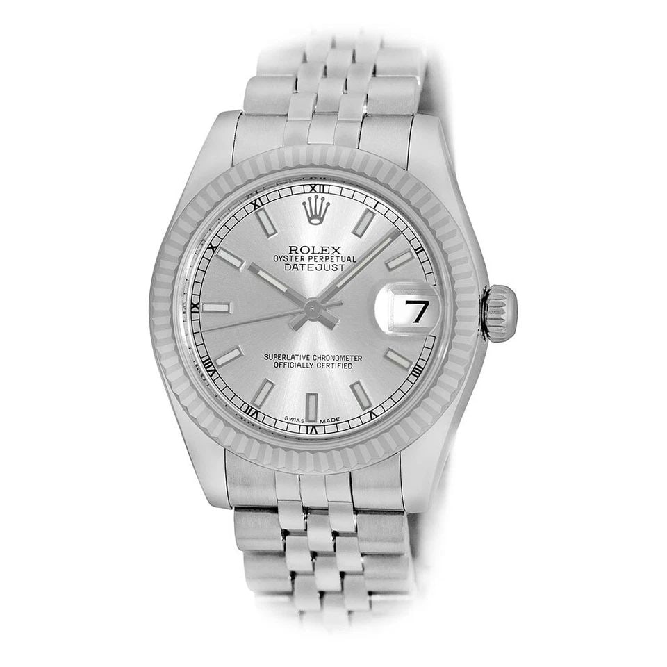 ROLEX MIDSIZE STAINLESS STEEL 31MM DATEJUST 178274 BOX LIFETIME WARRANTY MINTY: ROLEX MIDSIZE STAINLESS STEEL 31MM DATEJUST 178274 BOX WARRANTY ROLEX Midsize Stainless Steel 31mm Datejust 178274 Box Warranty Pre-Owned Stainless Steel 31mm Rolex Datejust Brand: Rolex Model: Dateju