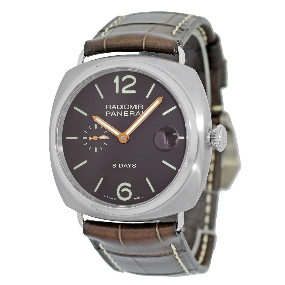 PANERAI 45MM TITANIUM RADIOMIR 8 DAYS POWER RESERVE PAM 346 BOX WARRANTY PAM346: PANERAI 45MM TITANIUM RADIOMIR 8 DAYS POWER RESERVE PAM 346 BOX WARRANTY PAM346 PANERAI 45mm Titanium Radiomir 8 Days Power Reserve PAM 346 Box Warranty PAM346 Gent's Titanium 45mm Panerai "Radiomir 8