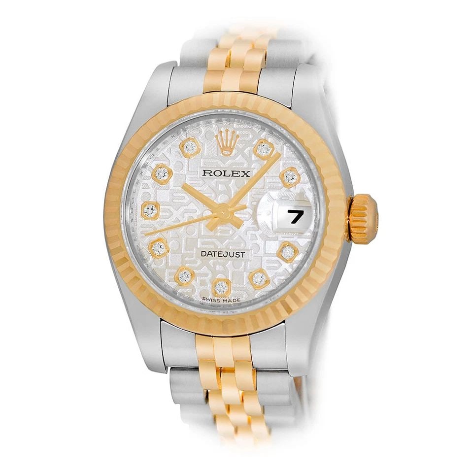 ROLEX STAINLESS STEEL & 18K YELLOW GOLD 26MM DATEJUST 179173 BOX WARRANTY: ROLEX STAINLESS STEEL & 18K YELLOW GOLD 26MM DATEJUST 179173 BOX WARRANTY ROLEX Stainless Steel & 18K Yellow Gold 26mm Datejust 179173 Box Warranty Pre-Owned Lady's Stainless Steel & 18K Yellow Gold 2