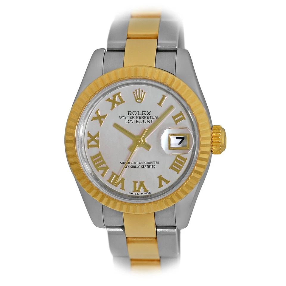 ROLEX STAINLESS STEEL & 18K YELLOW GOLD 26MM DATEJUST 179173 BOX WARRANTY: ROLEX STAINLESS STEEL & 18K YELLOW GOLD 26MM DATEJUST 179173 BOX WARRANTY ROLEX Stainless Steel & 18K Yellow Gold 26mm Datejust 179173 Box Warranty Pre-Owned Lady's Stainless Steel & 18K Yellow Gold 2