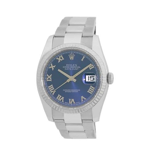 ROLEX STAINLESS STEEL 36MM DATEJUST 116234 BOX WARRANTY MINTY: ROLEX STAINLESS STEEL 36MM DATEJUST 116234 BOX WARRANTY MINTY ROLEX Stainless Steel 36mm Datejust 116234 Warranty Box MINTY Pre-Owned Gent's Stainless Steel 36mm Rolex "Datejust" Automatic Brand: Role