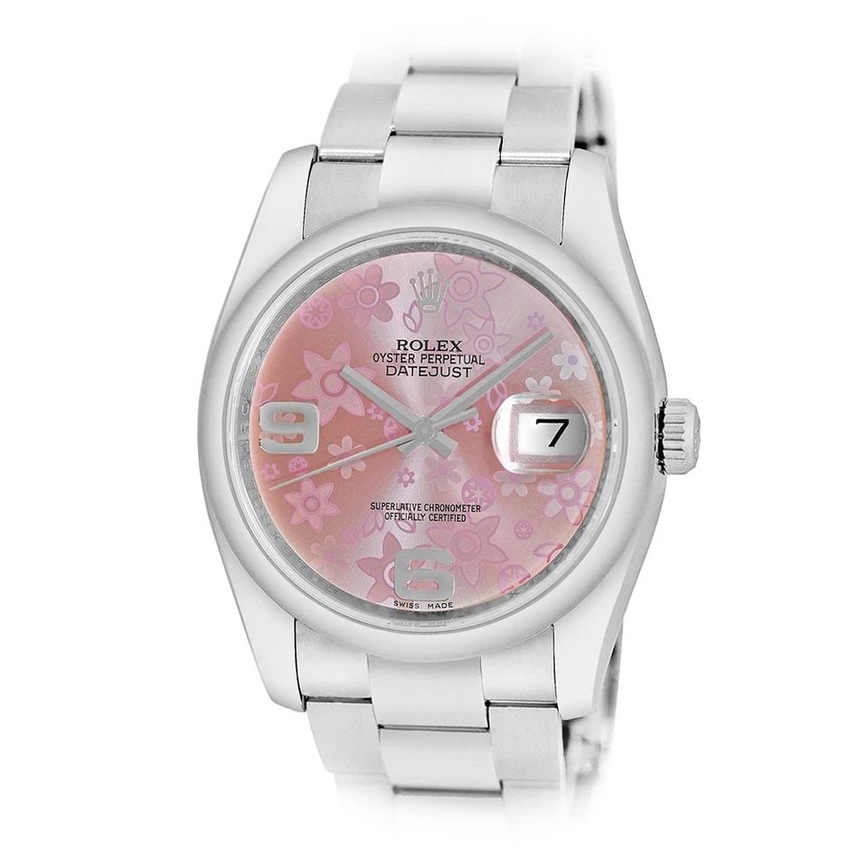ROLEX STAINLESS STEEL 36MM DATEJUST 116200 BOX WARRANTY 2015: ROLEX STAINLESS STEEL 36MM DATEJUST 116200 BOX WARRANTY 2015 BRAND: Rolex Model: Datejust Reference No: 116200 Gender: Gent's Movement: Handmade Swiss Chronometer Certified (COSC) Automatic Movement(C