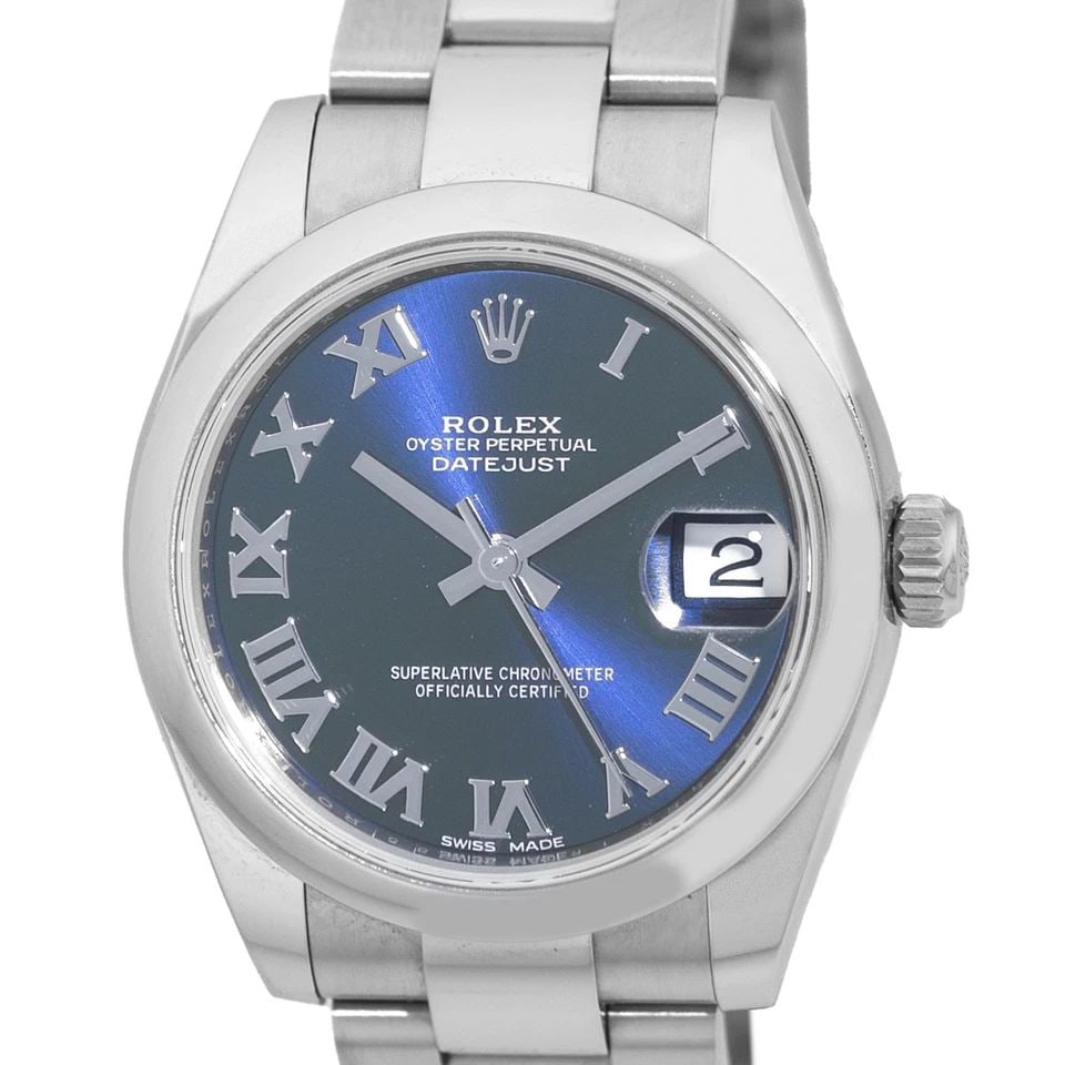 ROLEX STAINLESS STEEL 31MM DATEJUST 178240 BOX WARRANTY MINTY: ROLEX STAINLESS STEEL 31MM DATEJUST 178240 BOX WARRANTY MINTY BRAND: Rolex Model: Datejust Reference No: 178240 Gender: Unisex Movement: Handmade Swiss Chronometer Certified (COSC) Automatic Movement(