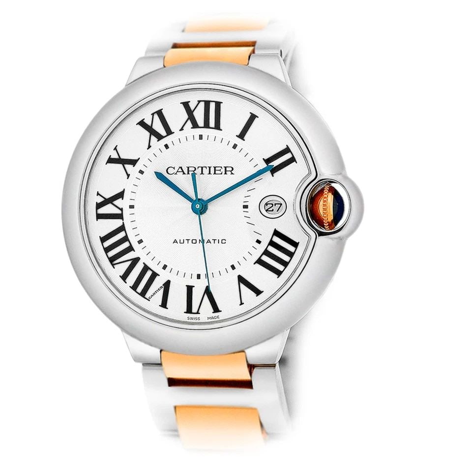 CARTIER STEEL & 18K YELLOW GOLD 42MM BALLON BLEU DE CARTIER W69009Z3-3001 BOX: CARTIER STEEL & 18K YELLOW GOLD 42MM BALLON BLEU DE CARTIER W69009Z3-3001 BOX BRAND: Cartier Model: Ballon Bleu de Cartier Reference No: W69009Z3 (W2BB0022) - 3001 Gender: Gent's Movement: Handmade Sw
