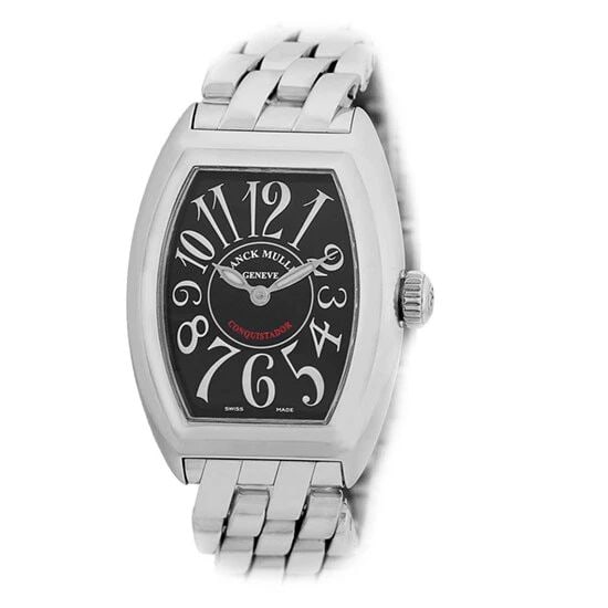 FRANCK MULLER STAINLESS STEEL 28MM X 33MM CONQUISTADOR 8005 BOX WARRANTY NEW: FRANCK MULLER STAINLESS STEEL 28MM X 33MM CONQUISTADOR 8005 BOX WARRANTY NEW FRANCK MULLER Stainless Steel 28mm X 33mm Conquistador 8005 Box Warranty NEW Stainless Steel 28mm X 33mm Franck Muller "Con