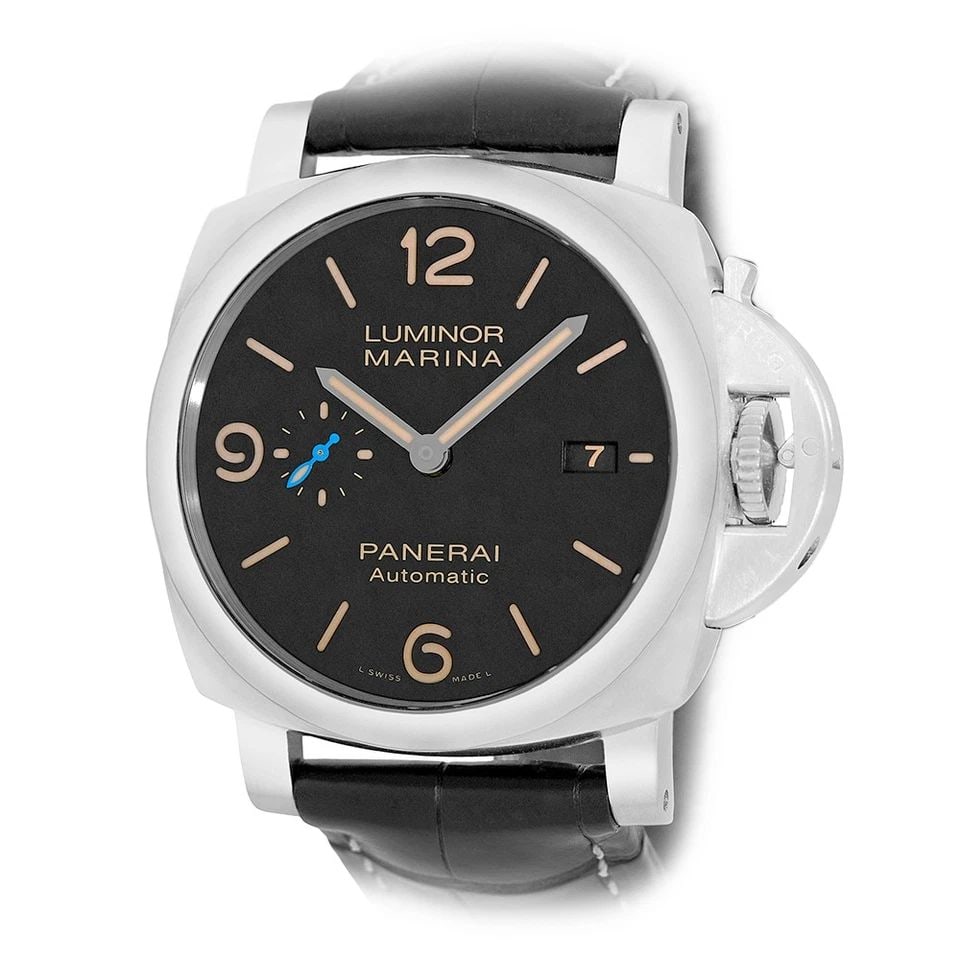 PANERAI STAINLESS STEEL 44MM PAM 01312 LUMINOR MARINA 1950 BOX WARRANTY MINTY (1 of 1)