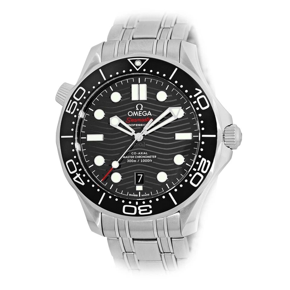 OMEGA STAINLESS STEEL 42MM SEAMASTER PROFESSIONAL DIVER 300M 210.30.42.20.01.001: OMEGA STAINLESS STEEL 42MM SEAMASTER PROFESSIONAL DIVER 300M 210.30.42.20.01.001 OMEGA Stainless Steel 42mm Seamaster Professional Diver 300m Co-Axial 210.30.42.20.01.001 NEW Gent's Stainless Steel 42
