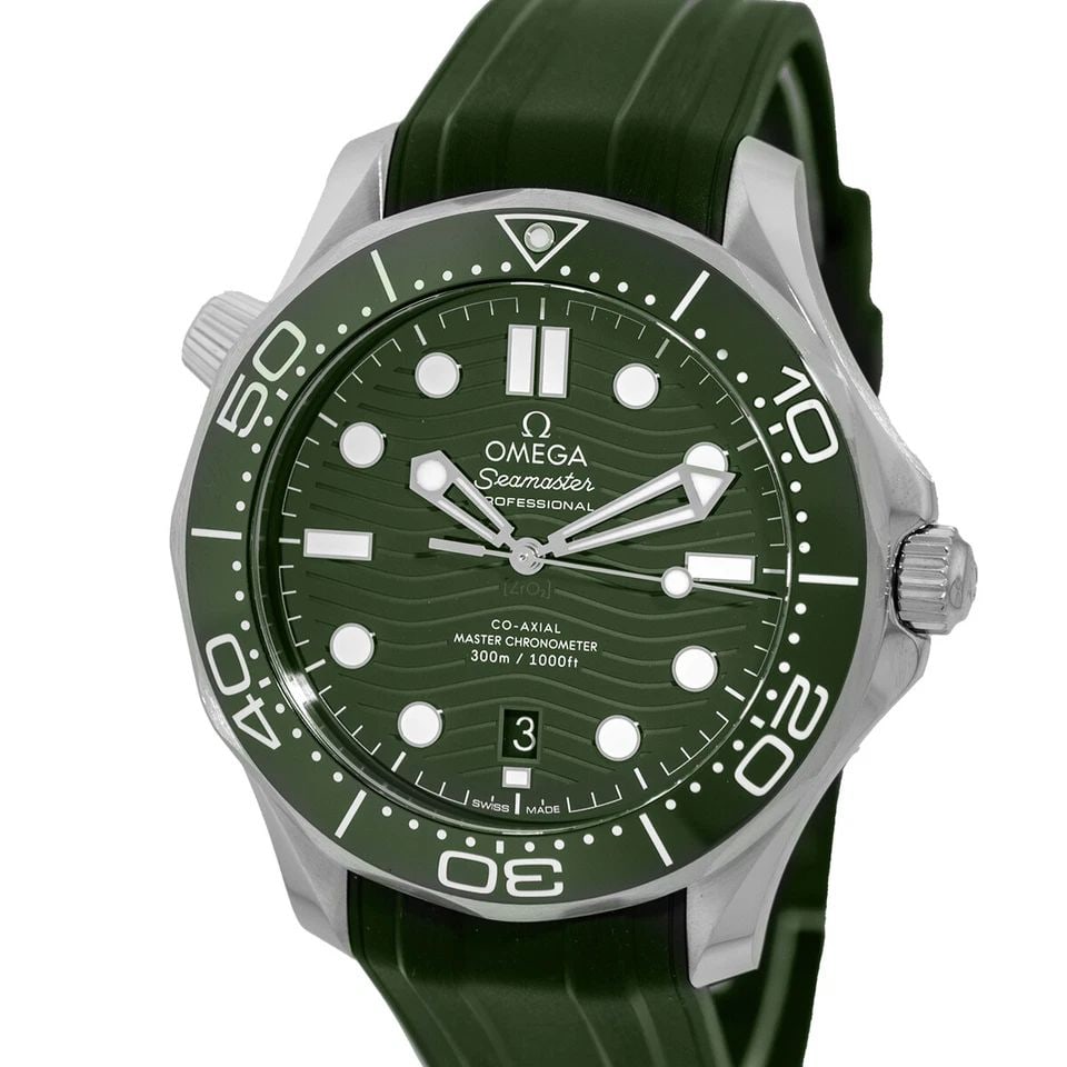 OMEGA STEEL 42MM SEAMASTER PROFESSIONALDIVER CHRONOMETER 210.32.42.20.10.001 NEW (1 of 2)