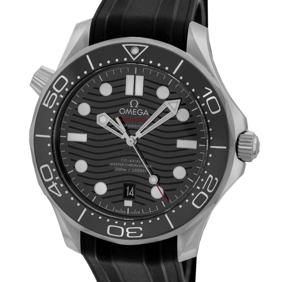 OMEGA STEEL42MM SEAMASTER PROFESSIONAL DIVER CHRONOMETER 210.32.42.20.01.001 NEW (1 of 2)