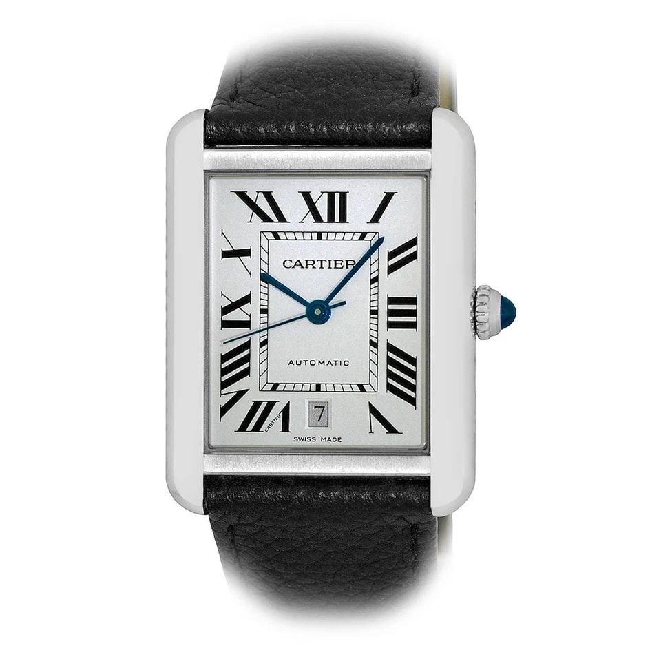 CARTIER STAINLESS STEEL 31MM TANK SOLO XL WSTA0029 - 3515 BOX WARRANTY NEW: CARTIER STAINLESS STEEL 31MM TANK SOLO XL WSTA0029 - 3515 BOX WARRANTY NEW BRAND: Cartier Model: Tank Solo XL Reference No: WSTA0029 - 3515 Gender: Gent's Movement: Handmade Swiss Automatic Movement C