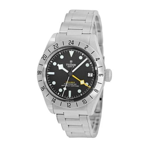 TUDOR STAINLESS STEEL 39MM HERITAGE BLACK BAY PRO GMT 79470 BOX WARRANTY 2022 (1 of 1)