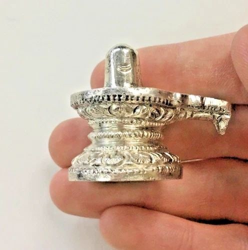 925 STERLING SILVER MILL STONE PIECE / FIGURE PAPER WEIGHT 114.6 GRAMS (1 of 2)