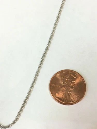 MIDAS 14K WHITE GOLD NECKLACE, 1.4MM WIDE, ( 18 INCH ) 2.3 GRAM: MIDAS 14K WHITE GOLD 1.4MM 18 INCH NECKLACE Midas 14k White Gold 1.4mm 18 inch Necklace You are bidding on a Midas 14k White Gold 1.4mm 18 inch Necklace. The necklace has been fully checked and inspec