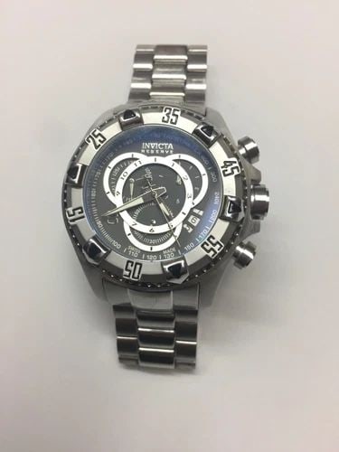 INVICTA RESERVE CHRONOGRAPH GRAY DIAL STAINLESS STEEL MEN'S WATCH 5524 (1 of 2)