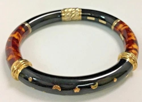 D ARROW 925 STERLING SILVER ITALY BRACELET, STARS & MOONS (7 INCH) 28.1 GRAMS (1 of 2)