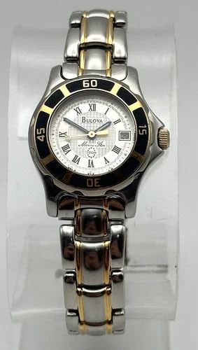 BULOVA MARINE STAR WOMAN'S WATCH DIVER STYLE 98M64 (1 of 2)