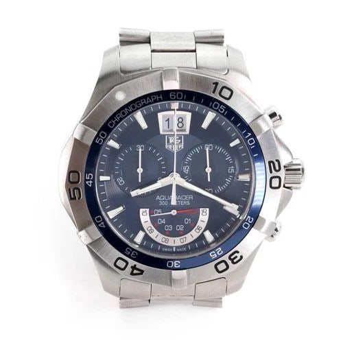 TAG HEUER AQUARACER 43MM CHRONOGRAPH DATE MEN'S WRIST WATCH LIQUIDATION (1 of 2)
