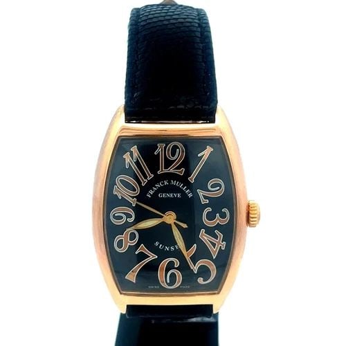 FRANCK MULLER GOLD MEN'S WATCH CINTREE CURVEX 18K MASTER COMPLICATIONS 2852 SC (1 of 2)