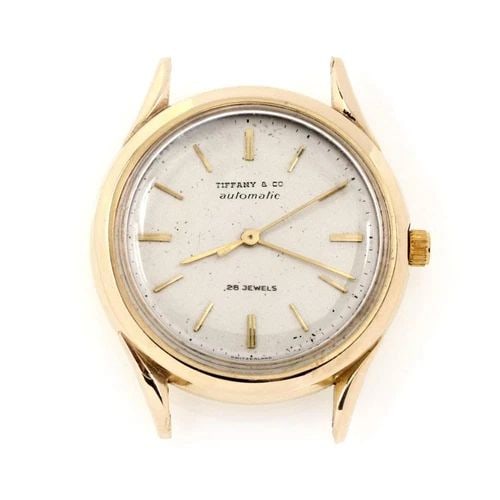 TIFFANY & CO. MEN'S WATCH VINTAGE 14K YELLOW GOLD 34.5MM (1 of 2)