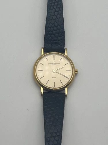 VACHERON CONSTANTIN GENEVE 18K YELLOW GOLD WOMAN'S WATCH: VACHERON CONSTANTIN GENEVE 18K YELLOW GOLD WOMAN'S WATCH Vacheron Constantin Geneve 18k yellow gold watch You are bidding on a pre-owned Vacheron Constantin Geneve 18k yellow gold watch. The watch is 