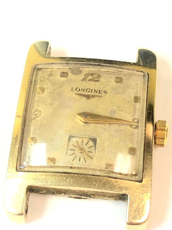 14K YELLOW GOLD LONGINES 17 JEWELS MOVEMENT, 25MM CASE: 14K YELLOW GOLD LONGINES 17 JEWELS MOVEMENT 14k Yellow Gold LONGINES 17 jewels movement You are bidding on a 14k Yellow Gold LONGINES 17 jewels movement. The watch has been fully checked and inspected