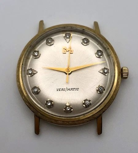 VINTAGE GENSLER LEE VERI/MATIC 14K YELLOW GOLD AND 0.12CTW DIAMONDS: VINTAGE GENSLER LEE VERI/MATIC 14K YELLOW GOLD AND 0.12 CARATS TOTAL OF DIAMONDS Vintage Gensler Lee VERI/MATIC 14k Yellow Gold and 0.12 carats total of Diamonds You are bidding on a Vintage Gensler L