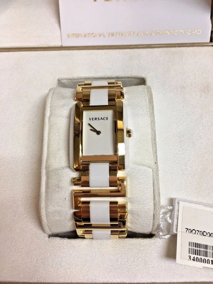NEW!! WOMEN'S VERSACE WATCH 70Q70D001SC01 WITH BOX, PAPERS, CARD, AND TAGS (1 of 2)