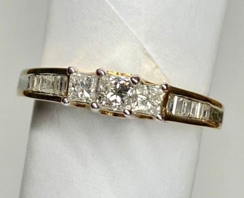 NEW 14K YELLOW GOLD RING WITH 0.50CTW NATURAL DIAMONDS (SIZE 6.75) 3.4G (1 of 1)