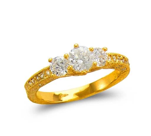 NEW 14K YELLOW GOLD LADIES FASHION SOLITAIRE RING: NEW 14K YELLOW GOLD LADIES FASHION SOLITAIRE RING LADIES FASHION SOLITAIRE RING NEW 14K YELLOW GOLD Apx. SIZE: 6mm Apx. WEIGHT: 3.6g