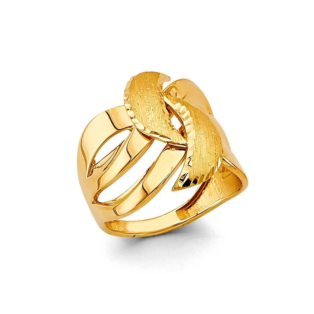 NEW 14K YELLOW GOLD FANCY LADIES RING - SIZE 10: NEW 14K YELLOW GOLD JADE RING/SET JADE RING/SET NEW 14K YELLOW GOLD WIDTH : WEIGHT : 3.6g