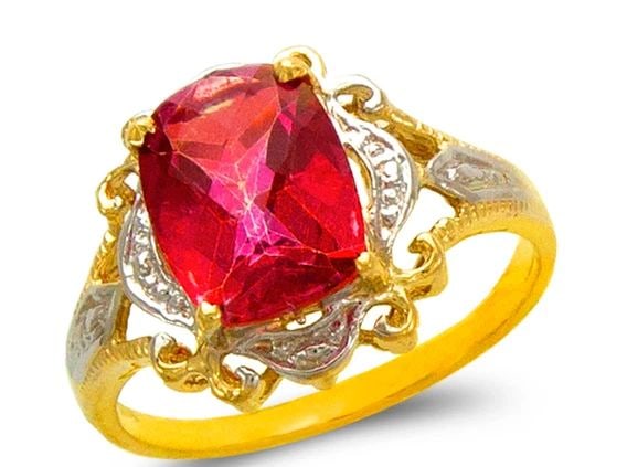 NEW 14K TWO TONE GOLD LADIES MYSTIC RING: NEW 14K TWO TONE GOLD LADIES MYSTIC RING LADIES MYSTIC RING NEW 14K TWO TONE GOLD Apx. WIDTH: 10mm Apx. WEIGHT: 3.5g