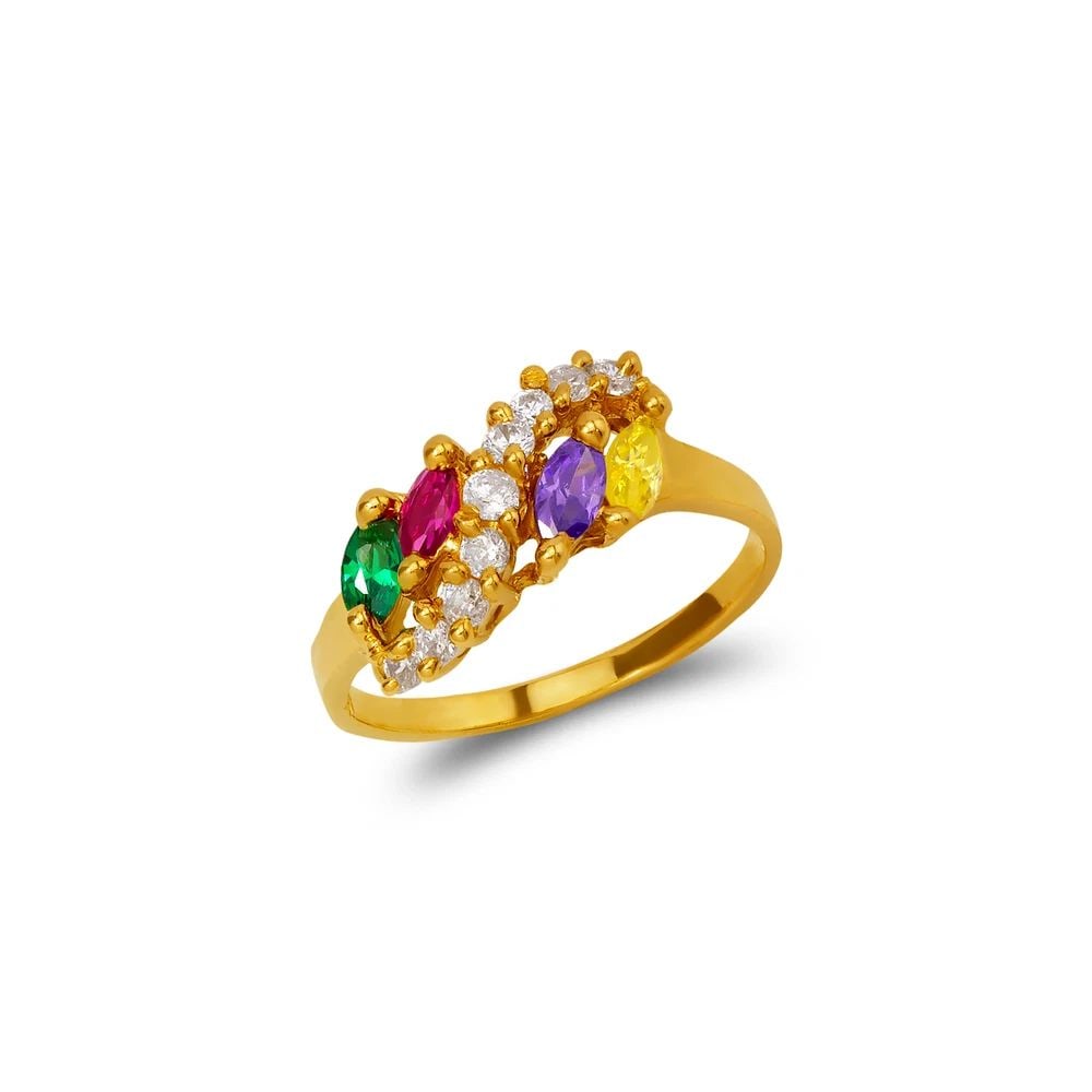 NEW 14K TWO TONE GOLD MOTHER RING: NEW 14K TWO TONE GOLD MOTHER'S RING MOTHER'S RING NEW 14K TWO TONE GOLD Apx. WIDTH: 8mm Apx. WEIGHT: 3.3g