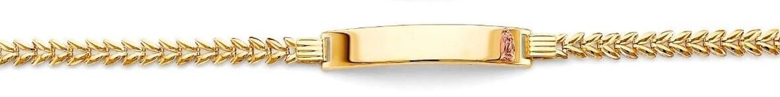 NEW 14K YELLOW GOLD KEY & LOCK CENTER BRACELET: NEW 14K YELLOW GOLD KEY & LOCK CENTER BRACELET KEY & LOCK CENTER BRACELET NEW 14K YELLOW GOLD LENGTH - 7.25in Apx WEIGHT - 3g