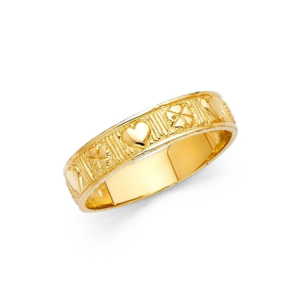 NEW 14K YELLOW GOLD FANCY RING - SIZE 7: NEW 14K YELLOW GOLD FANCY RING FANCY RING NEW 14K YELLOW GOLD WIDTH : 5 mm WEIGHT : 2.9g