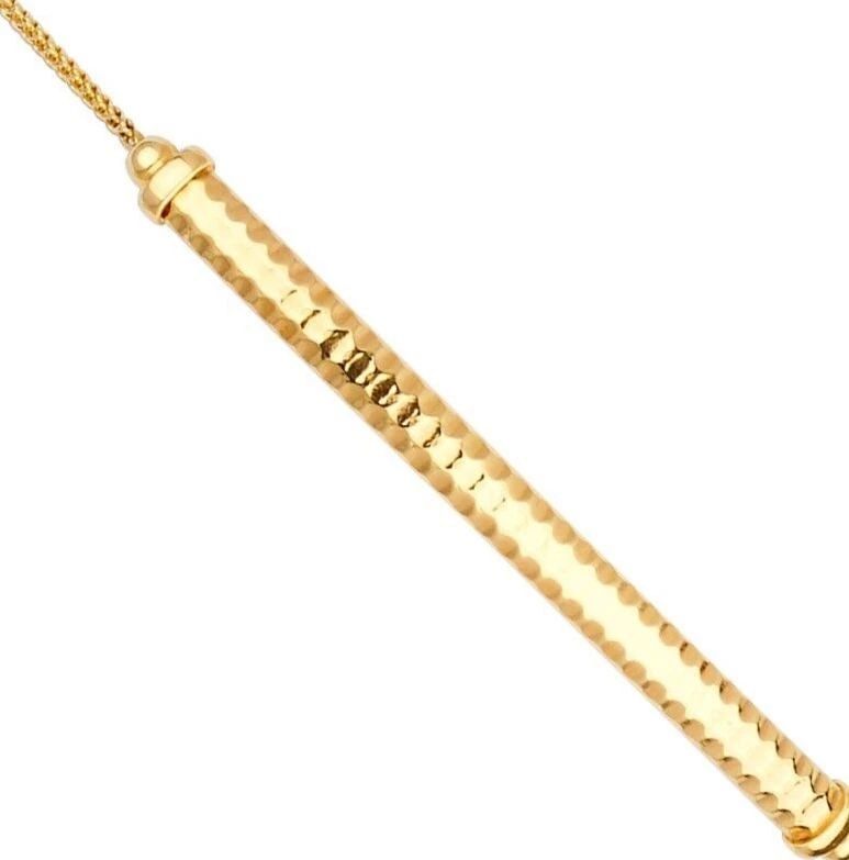 NEW 14K YELLOW GOLD FRIENDSHIP BRACELET (1 of 2)