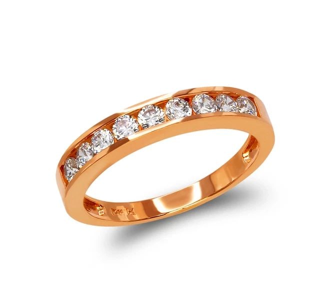 NEW 14K ROSE GOLD LADIES FANCY ROSE BAND RING: NEW 14K ROSE GOLD LADIES FANCY ROSE BAND RING LADIES FANCY ROSE BAND RING NEW 14K ROSE GOLD SIZE Apx: 4mm Apx. WEIGHT: 2.7g