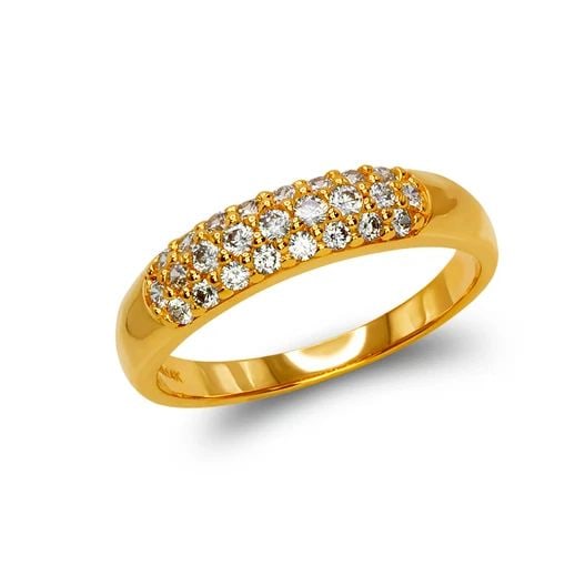 NEW 14K YELLOW GOLD LADIES FANCY RING (1 of 2)