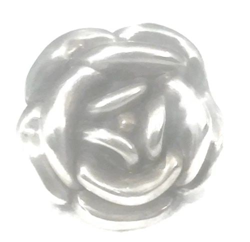 VINTAGE BIG ROSE STERLING SILVER ELECTROFORM RING SIZE 7.25 MOTHERS WOMEN: VINTAGE BIG ROSE STERLING SILVER ELECTROFORM RING SIZE 7.25 MOTHERS WOMEN Vintage Sterling Silver Rose Ring Hollow - Light Feel -Electroform Three Dimensional Rose Size 7.25 Weight 7g Widest Part of B