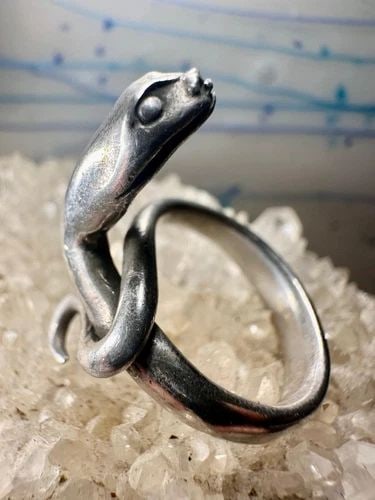 SNAKE RING JAMES YESBERGER SIZE 6.50 STERLING SILVER WOMEN (1 of 2)