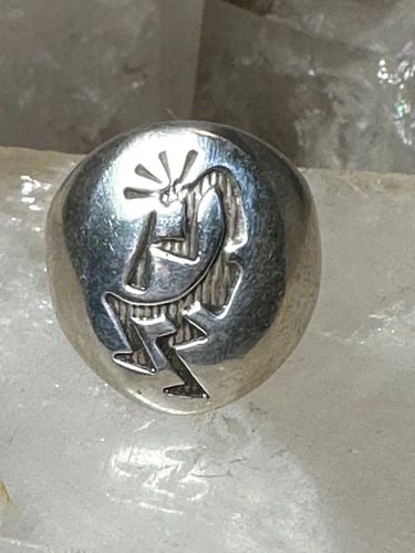 KOKOPELLI RING SIZE 9.50 STERLING SILVER WOMEN MEN (1 of 2)