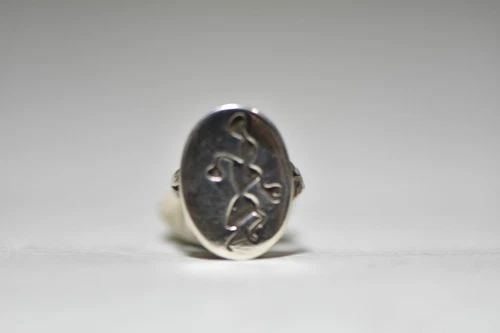DANCER RING HOPI SOUTHWEST STERLING SILVER WOMEN (1 of 2)
