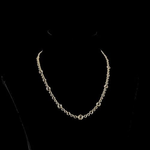 LAB-GROWN 0.01 CARAT DIAMOND 18K YELLOW GOLD STATION NECKLACE: LAB-GROWN 0.01 CARAT DIAMOND 18K YELLOW GOLD STATION NECKLACE LAB-GROWN 0.01 CARAT DIAMOND 18K YELLOW GOLD STATION NECKLACE PRODUCT DESCRIPTION Title: High-quality Brand-New Echo Friendly Elegant Lab-