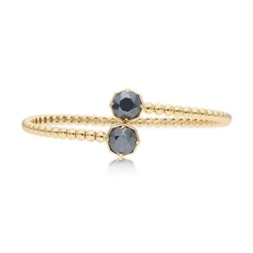 2.00 CARAT BLACK DIAMOND 18 KARAT YELLOW GOLD BANGLE BRACELET: 2.00 CARAT BLACK DIAMOND 18 KARAT YELLOW GOLD BANGLE BRACELET 2.00 CARAT BLACK DIAMOND 18 KARAT YELLOW GOLD BANGLE BRACELET Not Found