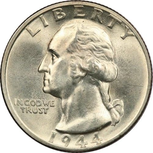 1944-S DDO FS-101 WASHINGTON QUARTER 25C, GEM UNCIRCULATED BU. DOUBLED DIE OBV.: 1944-S DDO FS-101 WASHINGTON QUARTER 25C, GEM UNCIRCULATED BU. DOUBLED DIE OBV. 1944-S DDO FS-101 Washington Quarter 25C, Gem Uncirculated BU Doubled Die Obv THE ITEM(S) IN THE PHOTO(S) IS THE EXACT I