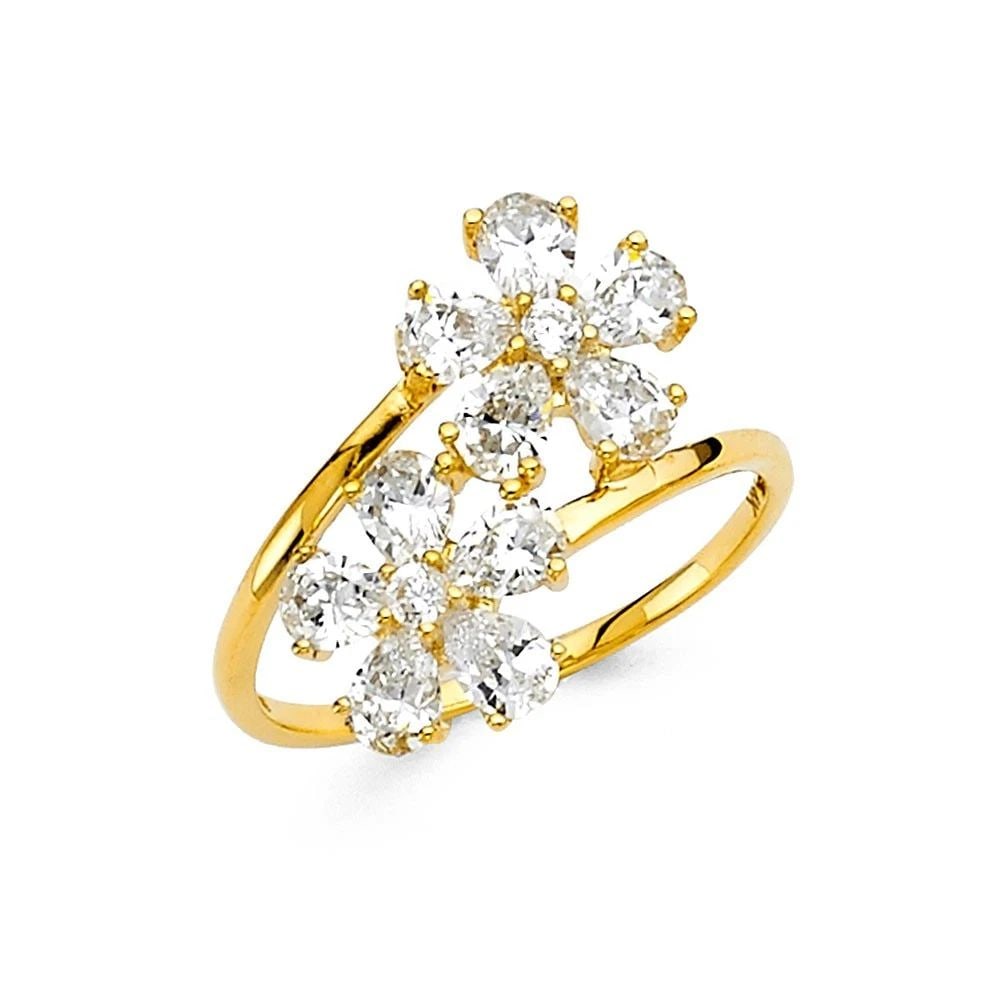 NEW 14K YELLOW GOLD FANCY RING (1 of 2)