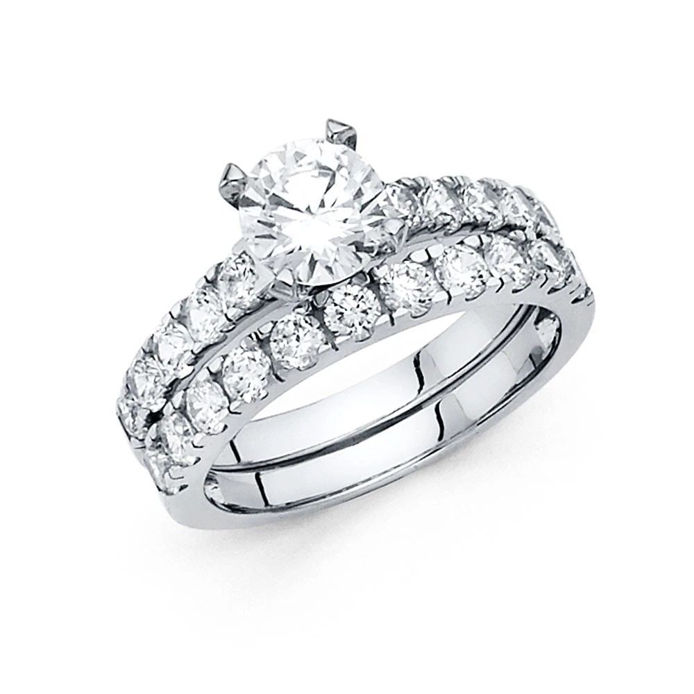 NEW 14K WHITE GOLD LADIES WEDDING BAND: NEW 14K WHITE GOLD LADIES WEDDING BAND LADIES WEDDING BAND NEW 14K WHITE GOLD WIDTH : 3 mm WEIGHT : 2.3g