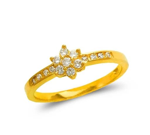 NEW 14K YELLOW GOLD LADIES SMALL FASHION FLOWER RING: NEW 14K YELLOW GOLD LADIES SMALL FASHION FLOWER RING LADIES SMALL FASHION FLOWER RING NEW 14K YELLOW GOLD SIZE Apx: 6mm Apx WEIGHT: 2.3g