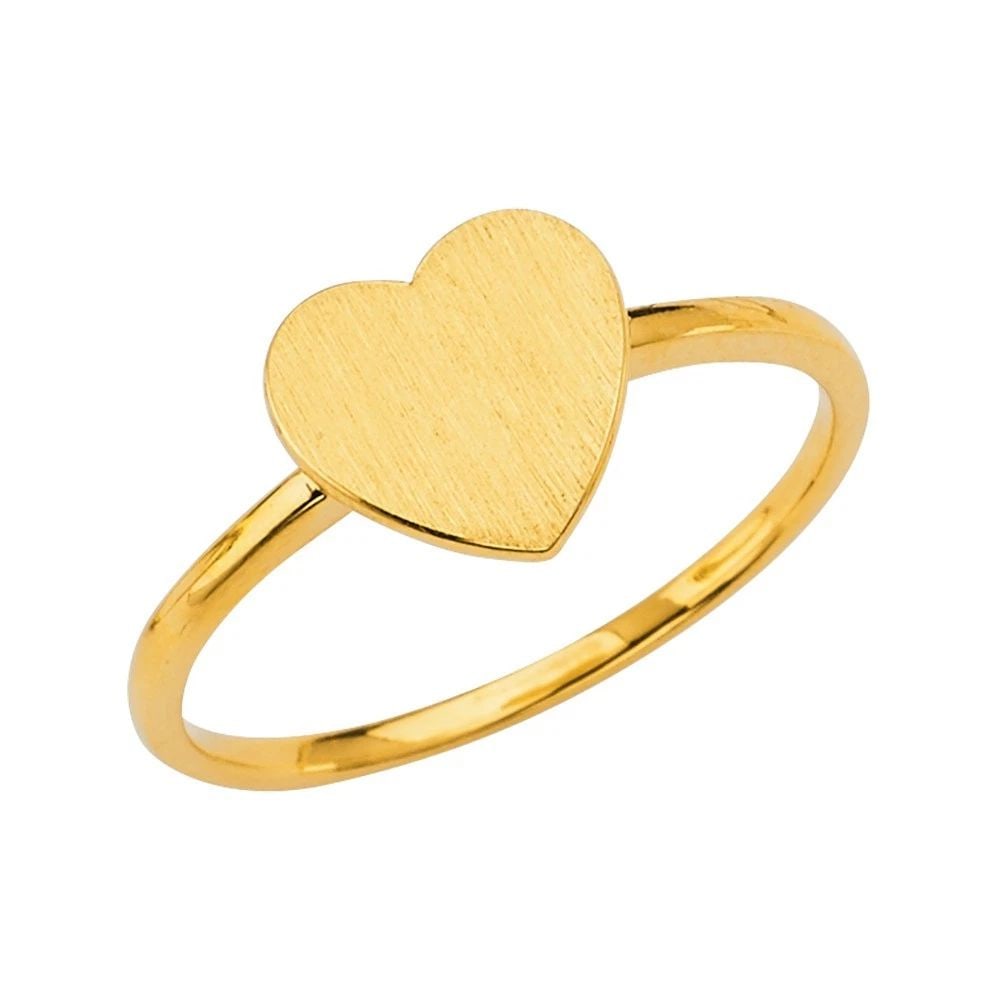 NEW 14K YELLOW GOLD LADIES SIGNET RING: NEW 14K YELLOW GOLD LADIES SIGNET RING LADIES SIGNET RING NEW 14K YELLOW GOLD WIDTH : WEIGHT : 2.2g